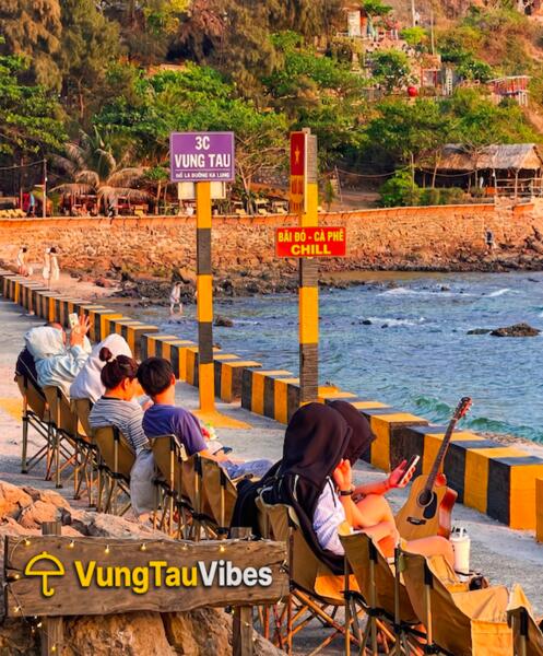 3C CAFE: ĐIỂM NGẮM HOÀNG HÔN SÁT BIỂN CỰC CHILL TẠI MŨI NGHINH PHONG