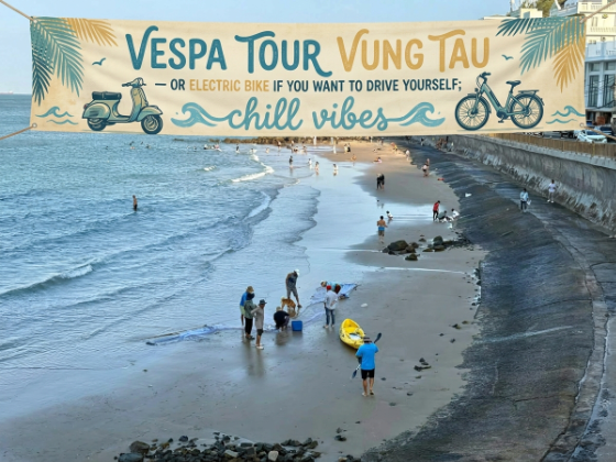 VESPA TOUR VŨNG TÀU
